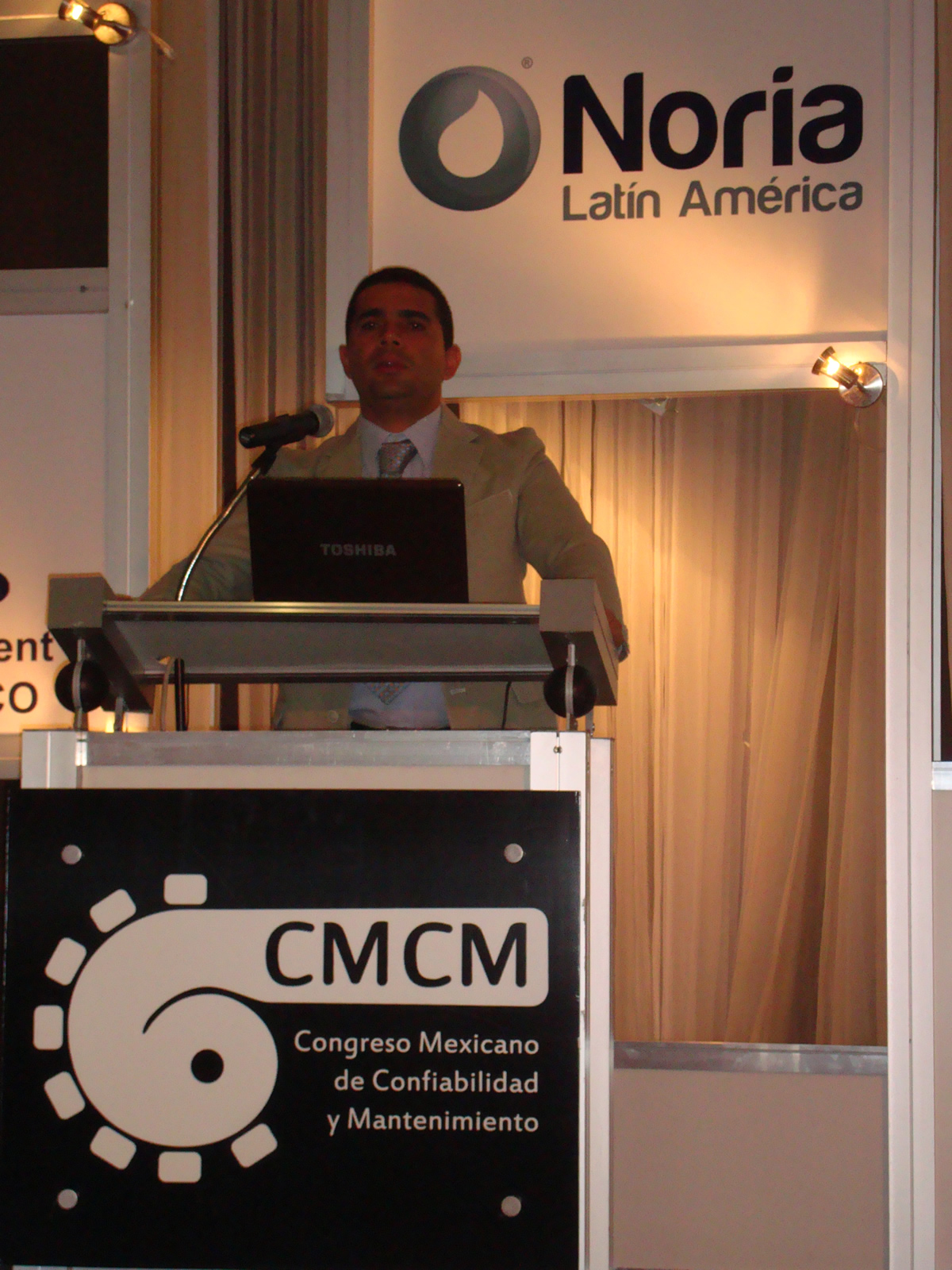 Conferencia en Congreso Mexacano de Mantenimiento